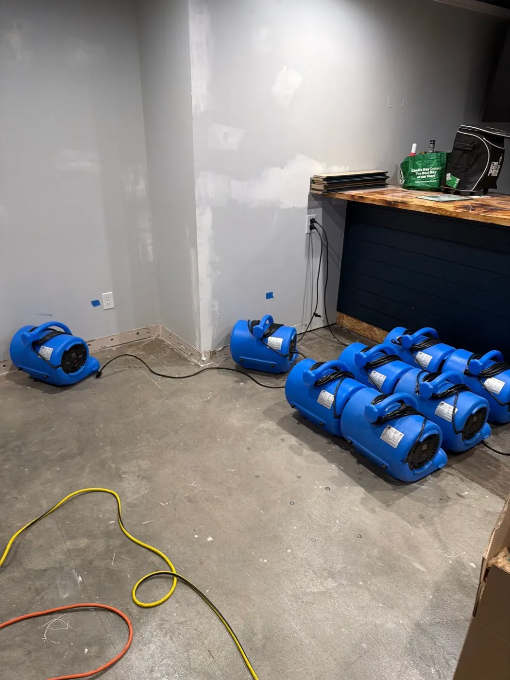 Residential restoration project in Spencer, Hamilton County Indiana